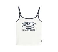 Superdry Essential Branded ärmelloses T-shirt XL Off White