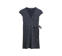 Superdry Unisex Athletic Essential Wrap Dress Kleid, Navy Petal DP, 36 DE