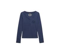Superdry Athletic Button Down Langarm-t-shirt