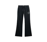 Superdry Damen Athletic Print Ausgestellte Jogginghose Finster Marineblau 40