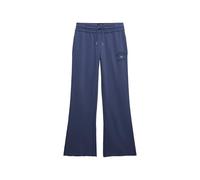 Sweathose SUPERDRY "SU-ATHLETIC PRINT FLARE JOGGER", Damen, Gr. XS, N-Gr, blau (mariner navy), Sweatware, Obermaterial: 100% Baumwolle, unifarben, regular fit normal, Hosen Sweathose (22896159-XS) mar