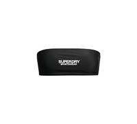 Superdry Logo Bandeau Bikinioberteil XS Black