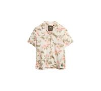 Superdry Damen Beach Resort Hemd Botanisch Ecru 40