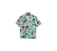 Superdry Damen Beach Resort Hemd Luna Rosé Mint 36