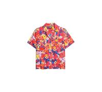 Superdry Damen Beach Resort Hemd Pink Anemone 42