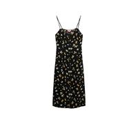 Superdry Damen Bedrucktes Midi-Trägerkleid mit Knopfleiste Candice Blumen-Print 36