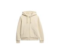 Superdry Borg Lined Reißverschlusspullover S Turtledove Cream