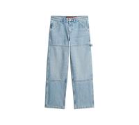 Superdry Damen Carpenter Jeans aus Denim mit mittlerer Leibhöhe Buche Hell Vintage 28/32