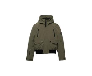 Superdry Damen City Padded Bomber Jacke mit lockerer Passform Blassolivgrün 44