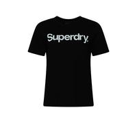 Superdry Damen CL Tee T-Shirt, Black, M