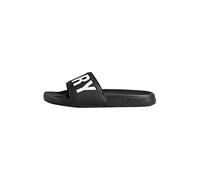 Superdry Damen Code CORE Pool Slide Schiebe-Sandalen, Black/Optic, Large