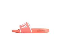 Superdry Damen CODE CORE POOL SLIDE Schiebe-Sandalen, Hyper Fire Coral/Optic, Medium EU