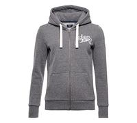 Superdry Collegiate Classic Full Zip Sweatshirt Grau S Frau (Herstellerartikelnummer: W2010954A-14Q-10)
