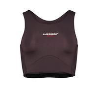 Superdry Damen Core Active BH Dunkles Felsgrau 36