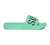 Superdry Damen CORE Graphic Pool Slide Sandal, Spring Bud Green, 40 EU