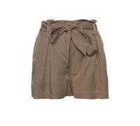 Superdry Damen Desert Paper Bag Shorts, Braun (Bungee Cord GS0), 42