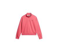 Superdry Damen Essential Half Zip Sweatshirt, Camping Pink, 36