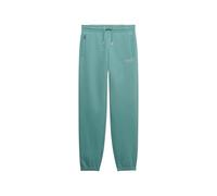 Superdry Damen Essential Jogginghose mit Bündchen und Logo Ölblau 40