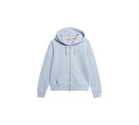 Superdry Damen Essential Kapuzenjacke mit Logo Leuchtend Blau 36