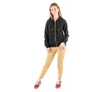 Superdry Damen Essential Kapuzenjacke mit Logo Schwarz 38