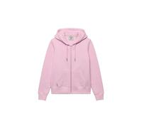 Superdry Damen Kapuzenjacke Essential mit Logo und gebürstetem Futter Ringelblume/Schwarz/Weiß 40