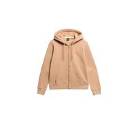 Superdry Damen Essential Kapuzenjacke mit Logo Winter Taupe 36