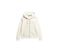 Superdry Damen Essential Kapuzenjacke mit Logo Wollweiß 42