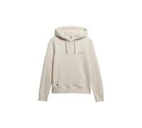 Superdry Damen Essential Logo Kapuzenpullover Hellbeige Meliert 38