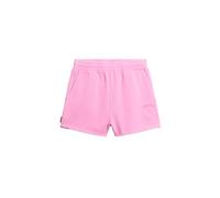 Superdry Damen Essential Logo Shorts mit Stückfärbung Fliederfarbener Chiffon 42