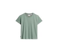 Superdry Damen Essential Logo T-Shirt in schmaler Passform Lorbeer Kaki 38