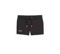 Superdry Damen Essential Shorts mit Logo Bison Schwarz 40