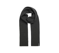 Superdry Damen Essential Strickschal mit Logo Eisengrau Meliert 1SIZE