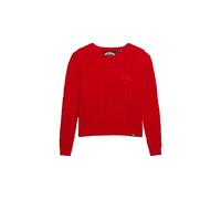 Superdry Damen Essentials Slim Cable Pullover