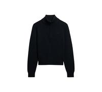 Superdry Essentials Slim Knit Halbreißverschluss-sweatshirt M Eclipse Navy