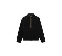 Superdry Estate Fleecejacke Half-Zip Damen Schwarz M
