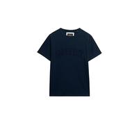 Superdry Damen Farblich abgestimmtes Athletic Oversize-T-Shirt Kräftiges Marineblau 38