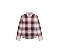 Superdry Damen Flanellhemd mit Holzfällerkaros Rot/Elfenbein Kariert 36