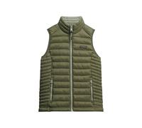 Superdry Damen Fuji Lite Steppweste Blassolivgrün 44