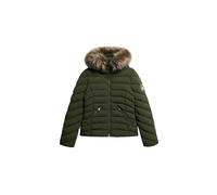 Superdry Fuji Faux Fur Padded Jacke (Herstellerartikelnummer: W5011754A-1KM-10)