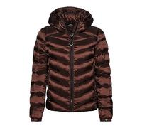 Steppjacke SUPERDRY "HOODED FUJI PADDED JACKET" Gr. XS, braun (dark oak brown) Damen Jacken Steppjacken (91818157-XS)