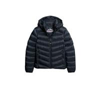 Superdry Damen Fuji Steppjacke mit Kapuze Finster Marineblau 38