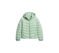Superdry Damen Fuji Steppjacke mit Kapuze Meergrün 38