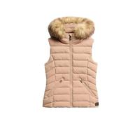Superdry Fuji Faux Fur Weste