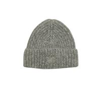 Superdry Damen Rib Knit Beanie Hat Mütze, Grau (Grey Marl), One Size
