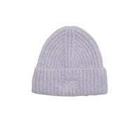 Superdry Damen Gerippte Strickmütze Violett Meliert 1SIZE