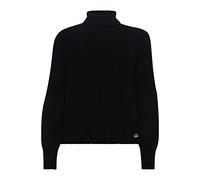 Superdry Damen Gerippter Essential Strickpullover Finster Marineblau 38