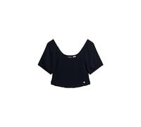 Superdry Smocked Kurzarm-bluse (Herstellerartikelnummer: W6011857A-98T-8)