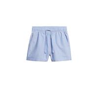 Superdry Damen Gestreifte Shorts aus Bio-Baumwolle Reguläre Passform