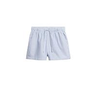 Superdry Unisex Cotton Elastic Short Hose, Azure Blue Stripe Oxford, 36W
