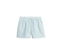 Superdry Damen Gestreifte Shorts aus Bio-Baumwolle Reguläre Passform Pfefferminz Kreide Gestreift 36